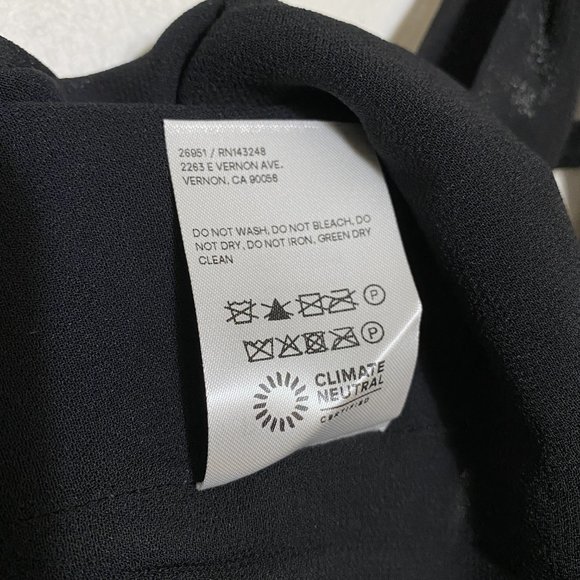 Reformation Christine Mini Dress - Black - Picture 14 of 14